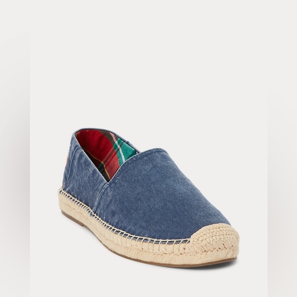 Brand New without tags.. super cute Ralph lauren blue jean shoes... runs big - Picture 6 of 10